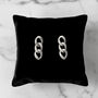 Women's Sterling Silver Short Chain Dangle Earrings, thumbnail 1 of 5