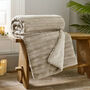Chatsworth Supersoft Faux Fur Throw 130x170cm Fawn, thumbnail 3 of 4
