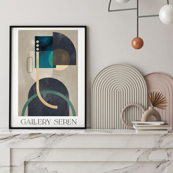 Gallery Seren Geometric Abstract Exhibition Print, 4 of 4