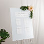 Minimal Script Wedding Table Plan Cards, thumbnail 2 of 3