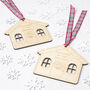 Personalised Family And Home Christmas Decoration, thumbnail 2 of 6