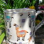 Tankard Mug In Llamas Design, thumbnail 2 of 6