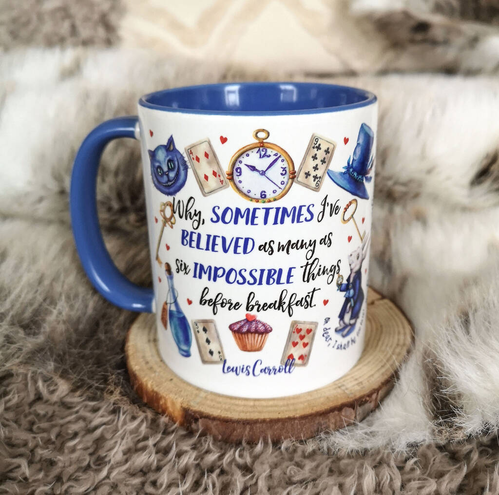 Alice In Wonderland Mug, 1 of 3
