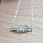 Fluorite Sterling Silver Necklace, thumbnail 5 of 6