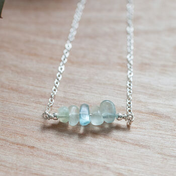 Fluorite Sterling Silver Necklace, 5 of 6