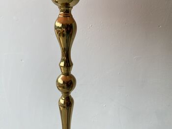 1960’s Vintage Floor Lamp With Brass Pole, 7 of 8