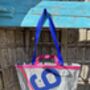 Gennaker Upcycled Sailcloth Two Handle Bag, thumbnail 7 of 7