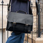 Personalised Leather Classic Messenger Satchel, thumbnail 2 of 12