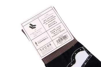 Dapper Chap Fill Your Boots Brogue Design Socks, 4 of 4