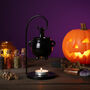 Black Halloween Cauldron Oil Burner And Wax Melter, thumbnail 5 of 5