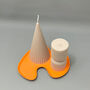 Orange Trinket Tray And Jewellery Dish Accent Tray, thumbnail 3 of 11