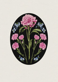 Language Of Flowers No Four Illustration Print, 2 of 4