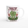 Personalised 'Together Until We Croak' Frog Mug, thumbnail 4 of 6