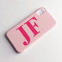 Nude And Hot Pink Personalised Phone Case, thumbnail 5 of 5