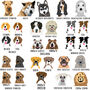 Personalised Girl And Dog Cushion, thumbnail 8 of 12