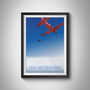 Go Skydiving Travel Poster Art Print, thumbnail 1 of 8