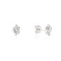 St Ives Silver Knot Stud Earrings, thumbnail 4 of 5
