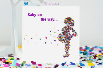 Parents To Be Butterfly Card, 5 of 11