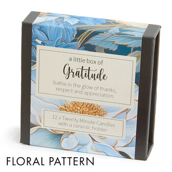 A Little Box Of Gratitude Mini Candle Gift Set, 4 of 12