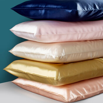 Mulberry Silk Pink Standard Pillowcase, Single, 7 of 8