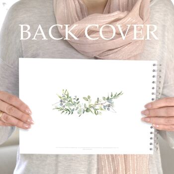 Eucalyptus Spray Hen Party Guest Book, 4 of 7