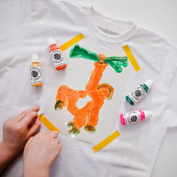 Orangutan T Shirt Painting Stencil Kit, 3 of 11