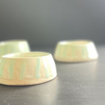 Tealight Holders Ceramic Handmade Summer Nights Dining Tableware, 4 of 8