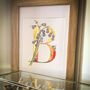 B Is For Bluebell Illuminated Flower Letter, thumbnail 5 of 6