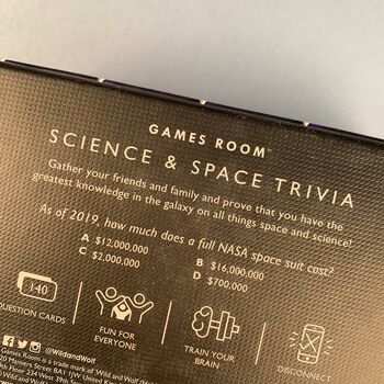 Science And Space Trivia Quiz Game, 4 of 4