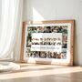 Personalised Grandad Photo Collage Frame Gift, thumbnail 1 of 6