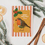 Robin Christmas Card For Mum, thumbnail 3 of 4