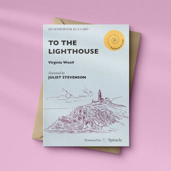 Virginia Woolf's To The Lighthouse Audiobook In A Card Gift, 2 of 10