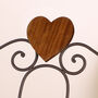 Personalised Love Heart Cookbook Stand, thumbnail 4 of 9