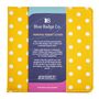 Disabled Blue Badge Permit Wallet Canary Yellow Spotty, thumbnail 6 of 7