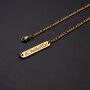 Gold Engravable 3mm Figaro Chain, thumbnail 4 of 12