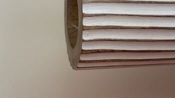 Mango Wood Vase Whitewash Finish, 3 of 7
