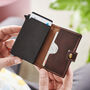 Personalised Leather Ejector Wallet With Rfid, thumbnail 1 of 5