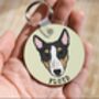 Bull Terrier Keyring, thumbnail 2 of 6