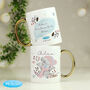 Personalised Me To You Cosy Winter Gold Handled Mug – Christmas Gift, thumbnail 2 of 4
