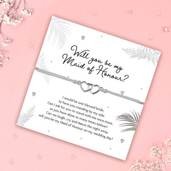Maid Of Honour Proposal Bracelet, 2 of 6