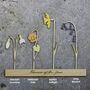 Personalised Wooden Birth Flower Bouquet, thumbnail 8 of 10