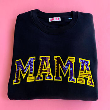 Personalised Letters African Print Jumper, 2 of 10