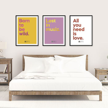 Music Lyric Print That Plays 'Isnt She Lovely', 3 of 6