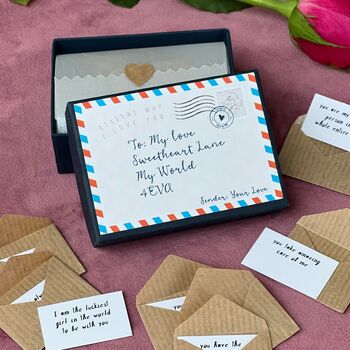 12 'Reasons Why I Love You' Mini Love Letters, 8 of 12