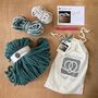 Crochet Storage Basket Kit, thumbnail 3 of 12