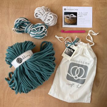 Crochet Storage Basket Kit, 3 of 12