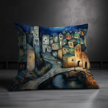 Lunar Enclave Hand Made Poly Linen Cushions, 7 of 9