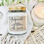 Godparents Are A Gift Scented Soy Candle, thumbnail 1 of 7