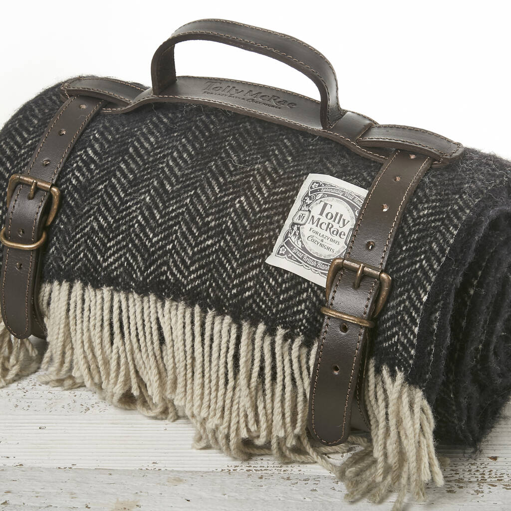 Luxury Picnic Rug Various Colours By Tolly Mc Rae