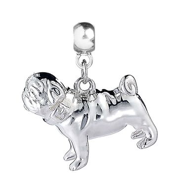 Pug Sterling Silver Charm, 4 of 12